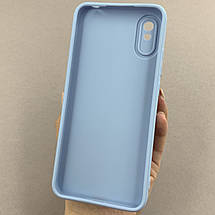 Чохол для Xiaomi Redmi 9A чохол із закритою камерою на телефон сяомі редмі 9а блакитний w7n, фото 3