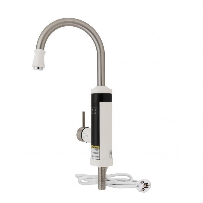 Кран для кухні проточний водонагрівач Lidz (CRW) 95 00 059 Нержавійка Польща, фото 1