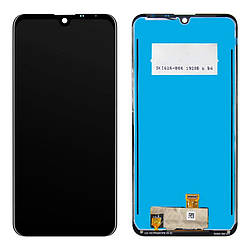 Дисплей (екран) LG K50, Q60 з тачскріном (чорний)