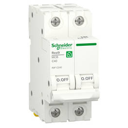 Автоматичний вимикач Schneider Electric RESI9 6kA 2P 40A C (R9F12240)