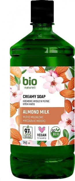 Крем-мило Мигдальне молоко, 946 мл, запаска, Bio Naturell, Арт.47851
