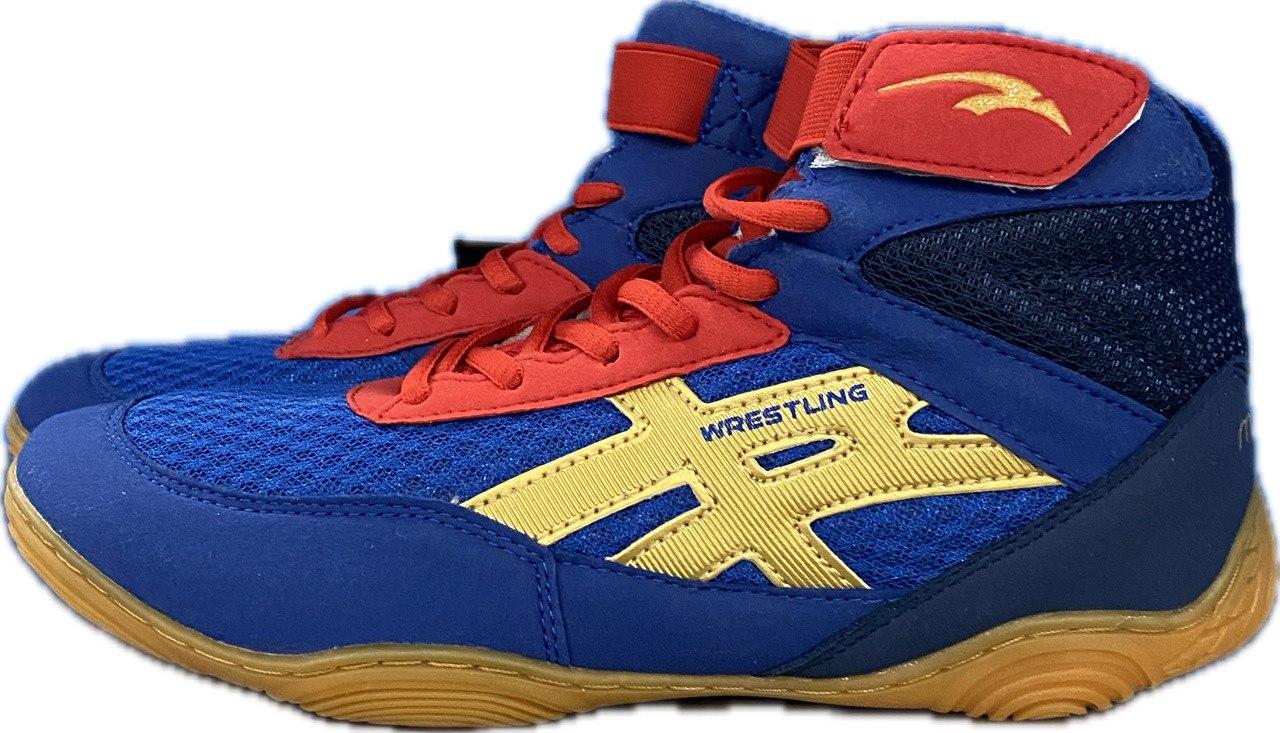 Борцовки Wrestling Maraton W4010-2 ( розмір 39 синьо-червоний ), фото 1