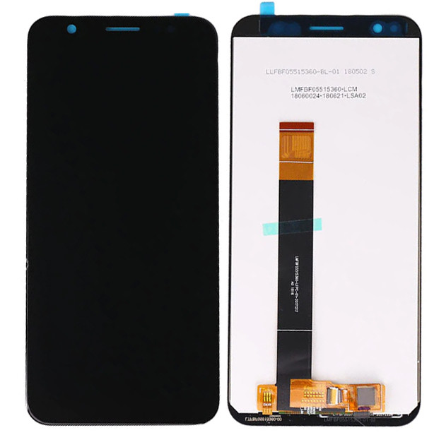 Дисплей (екран) Meizu M8c M810H з тачскріном (чорний), фото 1