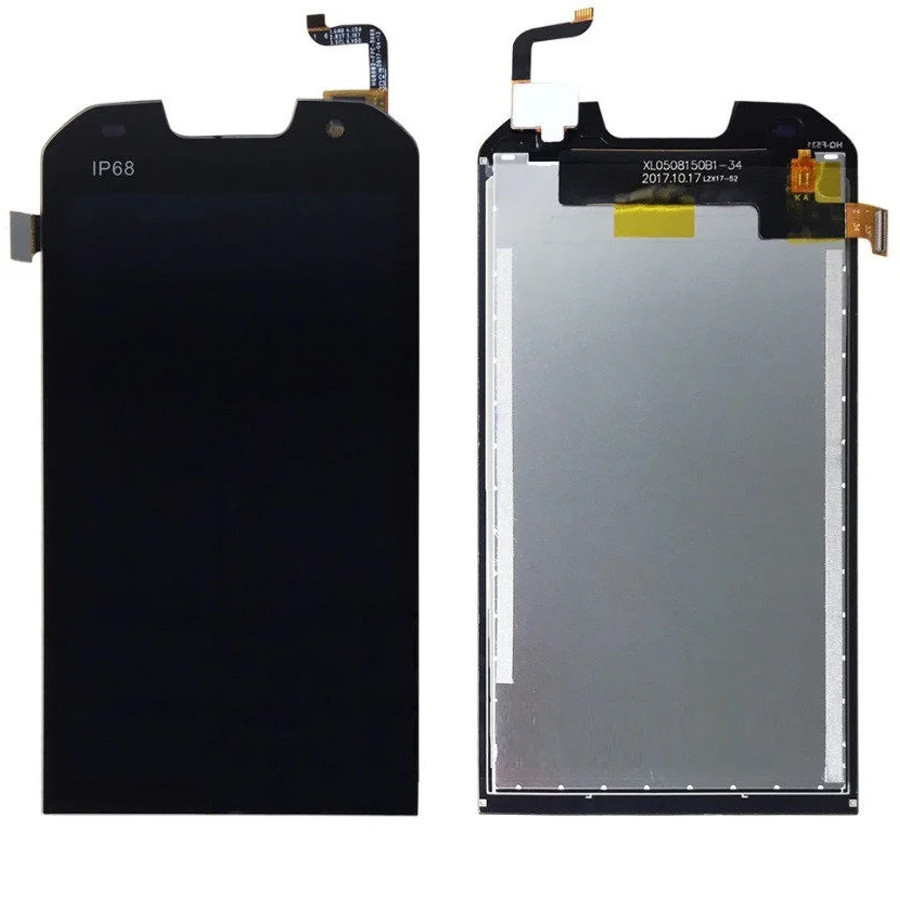 Дисплей (екран) Doogee S30 з тачскріном (чорний), фото 1