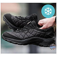Мужские зимние кроссовки Merrell Ice Cap Moc II Trail Black, теплые черные кроссовки мерелл айс кап мок 2