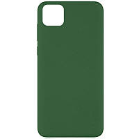 Чехол Silicone Cover Full without Logo (A) для Huawei Y5p Зеленый / Dark green