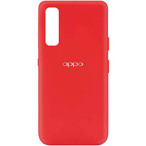 Чохол Silicone Cover My Color Full Protective (A) для Oppo Reno 3 Pro Червоний / Red