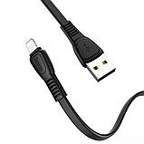 Дата кабель Hoco X40 Noah USB to Lightning (1m) Чорний, фото 2