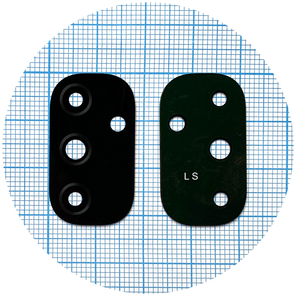 Скло камери OnePlus Nord N100 (чорне), фото 1