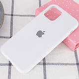 Чохол Silicone Case Full Protective (AA) для Apple iPhone 11 (6.1") Білий / White, фото 2