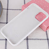 Чохол Silicone Case Full Protective (AA) для Apple iPhone 11 (6.1") Білий / White, фото 3