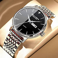 Мужские кварцевые наручные часы Belushi Design (Серебристые)
