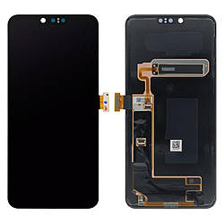 Дисплей (екран) LG G8 ThinQ G820 з тачскріном (чорний Оригінал)