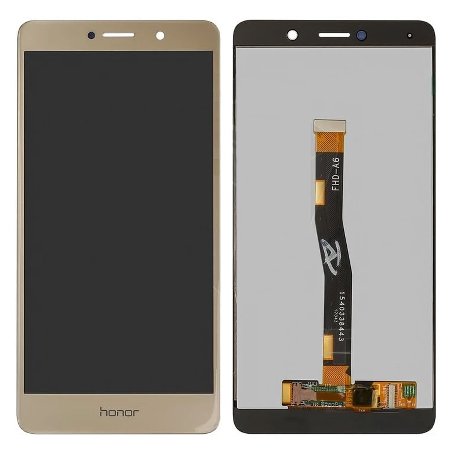 Дисплей (екран) Huawei Honor 6X BLN-L21, GR5 2017 BLL-L21 з тачскріном (золотистий), фото 1
