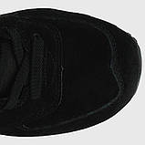 Кросівки жіночі зимові New Balance 574 Black чорні на хутрі, фото 4