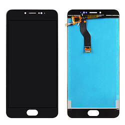Дисплей (екран) Meizu M3 Note L681H з тачскріном (чорний)