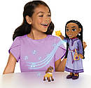 Велика співаюча лялька Аша Желання Asha з фігуркою Валентино та зіркою – Wish Disney, фото 2