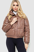 Куртка женская демисезонная, цвет коричневый, размер L, 131R8101
