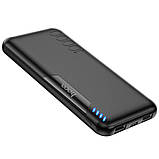 Портативний зарядний пристрій Power Bank Hoco J82 Easylink 10000 mAh Чорний, фото 2