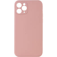 Силиконовый чехол Candy Full Camera для Apple iPhone 11 Pro (5.8") Розовый / Pink Sand