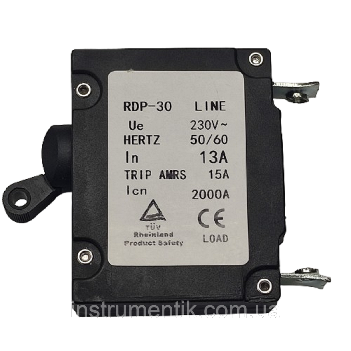 Вимикач автоматичний бензогенератора 13а 230w, фото 1