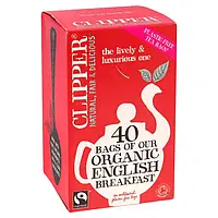Чай черный органический Clipper английский завтрак , 40п.х3,1г