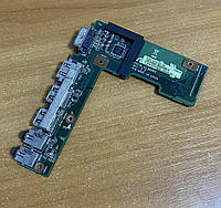 Б/У Дополнительная плата USB, VGA, Audio Asus K52, X52J, K52J, A52D, 60-NZIIO1000-B01