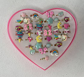 Колечко дитяче металеве JZ118-06-01