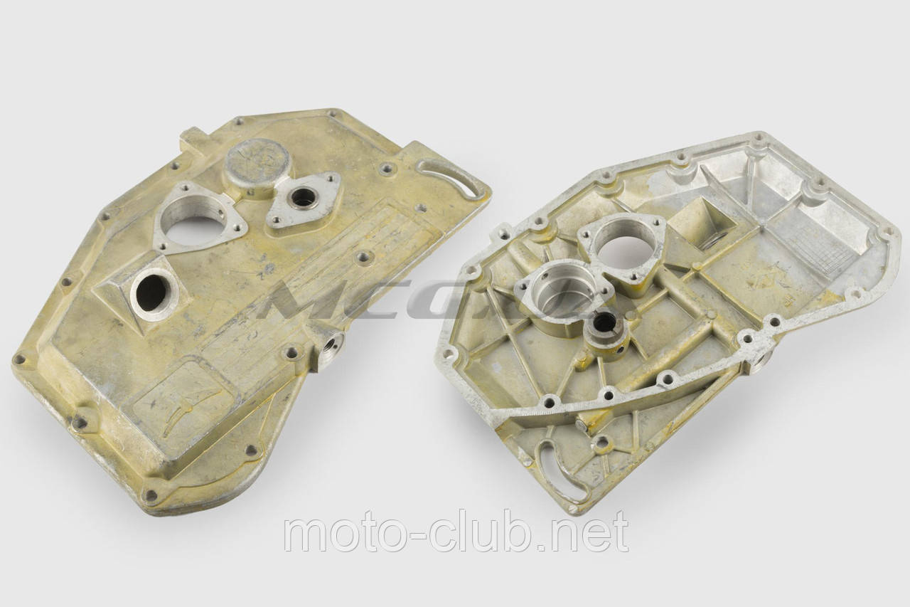Кришка блока довга права для мотоблока з двигуном 175N/180N (7/9Hp) "DIGGER" (алюмінієва), фото 1