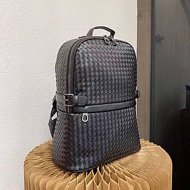 Чорний шкіряний Рюкзак Bottega Veneta