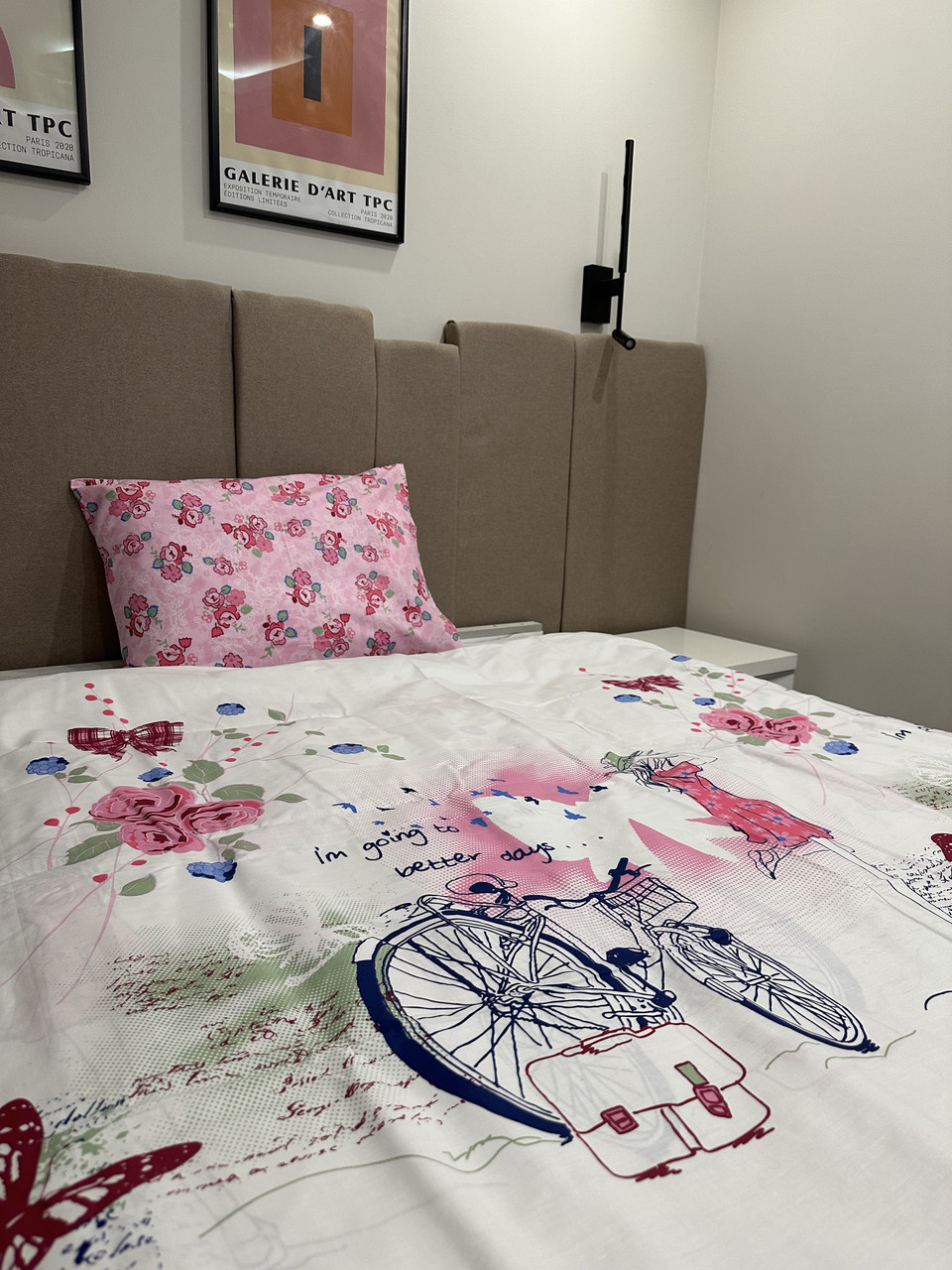 Тканина ш.2.2 Дівчинка і велосипед, фото 1