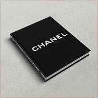 Стильный мужской ежедневник Chanel чёрный недатированный, брендовый ежедневник А5, деловой блокнот 208стр