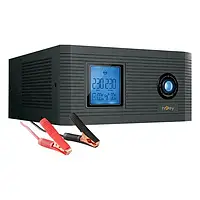 Источник бесперебойного питания NJOY Aira 600 UPCSTLP860TAICP01B Black Lin.int., 2 x Schuko, LCD