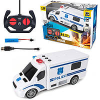 Детская Полицейская Машинка Фургон на Пульте Управления с Аккумулятором