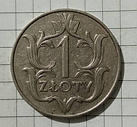 1 злотый 1929 Польша