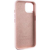 Чохол Silicone Case Metal Buttons (AA) для Apple iPhone 14 (6.1") Рожевий / Chalk Pink, фото 6