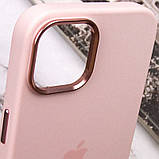 Чохол Silicone Case Metal Buttons (AA) для Apple iPhone 14 (6.1") Рожевий / Chalk Pink, фото 8