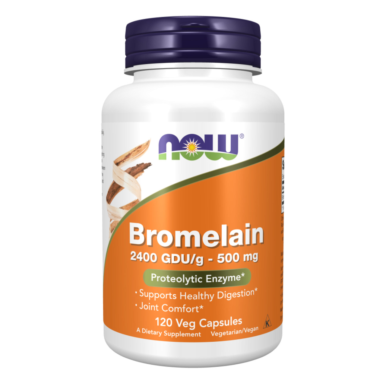 Bromelain 500mg - 120 vcaps, фото 1