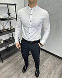 Чоловіча стильна сорочка Hugo Boss H4147 біла  56, 58, фото 2