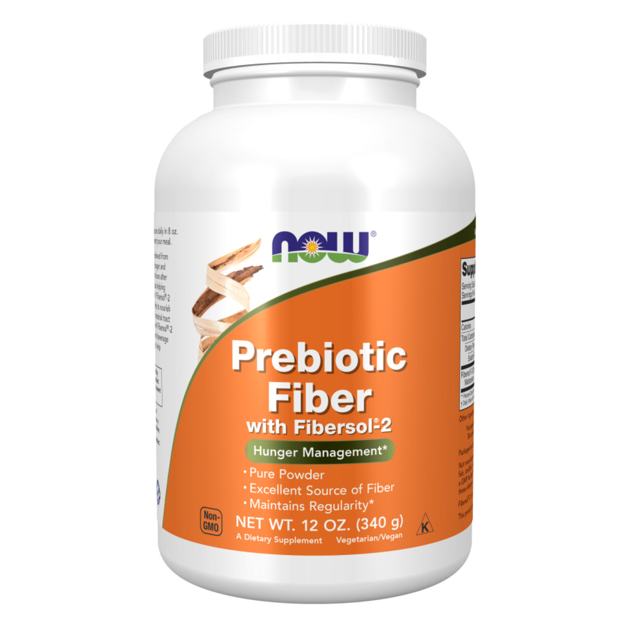 Prebiotic Fiber with Fibersol®-2 Powder - 340g (12oz), фото 1
