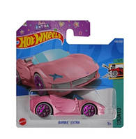 Машинка Базовая Хот вил Барби Экстра розовая Hot Wheels Barbie Extra HCX32 Tooned Pink