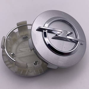 Ковпачок для литих дисків Opel із зовнішнім діаметром 53 мм посадковим 45 мм  47 мм 20 мм обель
