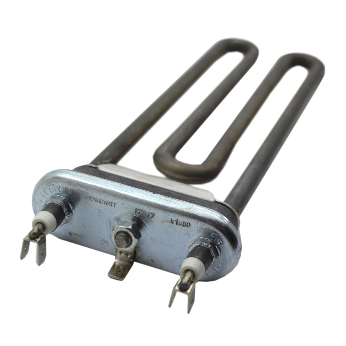 ТЕН 1950W 220 мм без отв. Thermowatt пральної машини Candy 41021737, фото 1