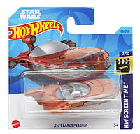 Машинка Базовая Хот вилс Hot Wheels X-34 LANDSPEEDER Оранжевый 5785