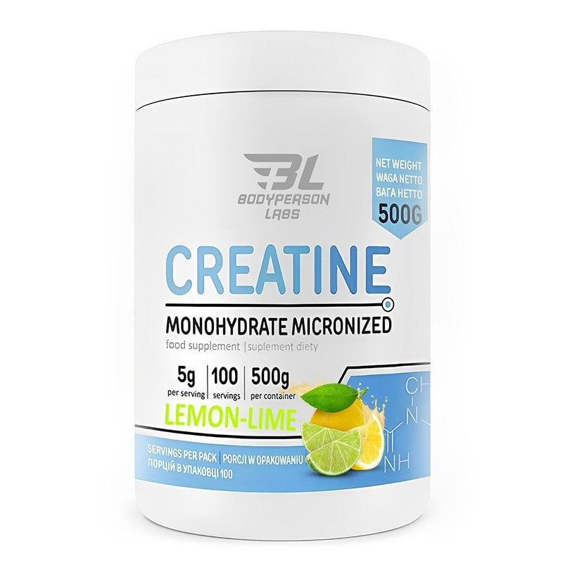 Creatine monohydrate - 500g Lemon Lime