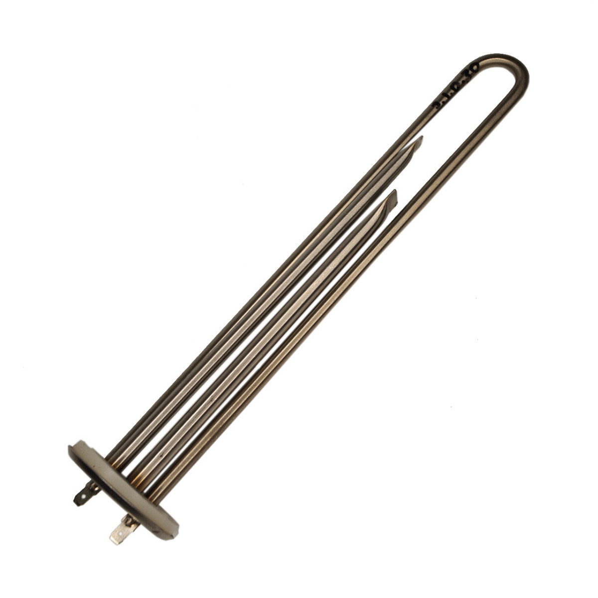 Тен типу Thermex 1.3 кВт неірж. з трубками під 2 термостати Китай для бойлера, фото 1