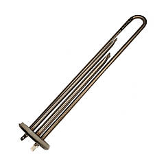 Тен типу Thermex 1.3 кВт неірж. з трубками під 2 термостати Китай для бойлера