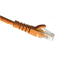 Патч-корд OK-Net Кат.6 UTP 24AWG LZ0H Orange 1 м