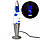 Лава лампа Wax Lamp бульки 35 см синя, фото 2