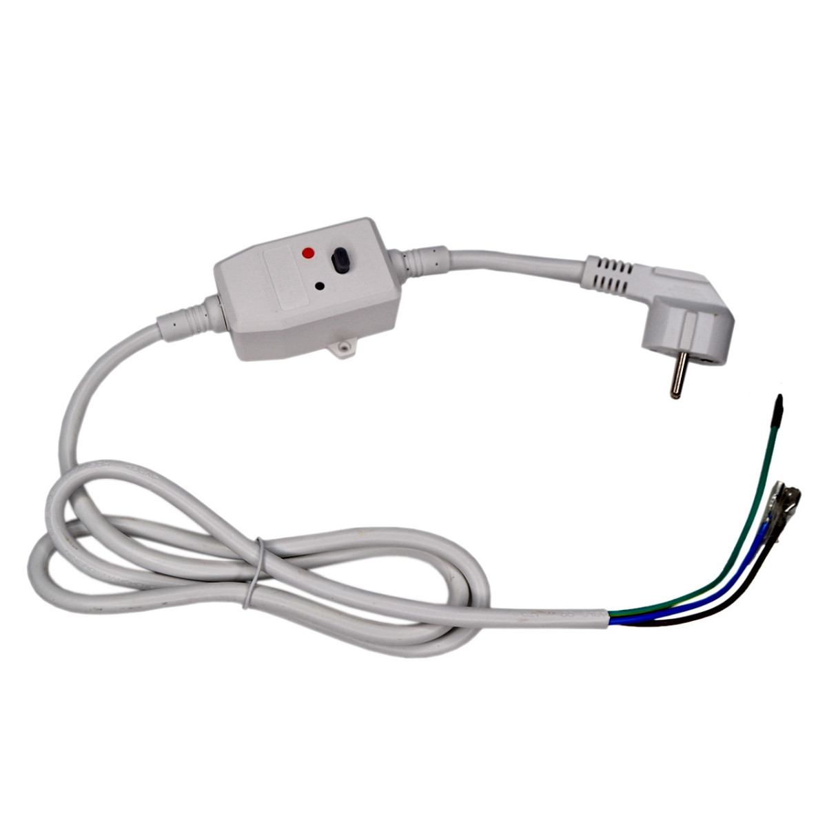 Мережевий дріт для бойлера з ПЗВ 16 A L = 1100 мм., фото 1